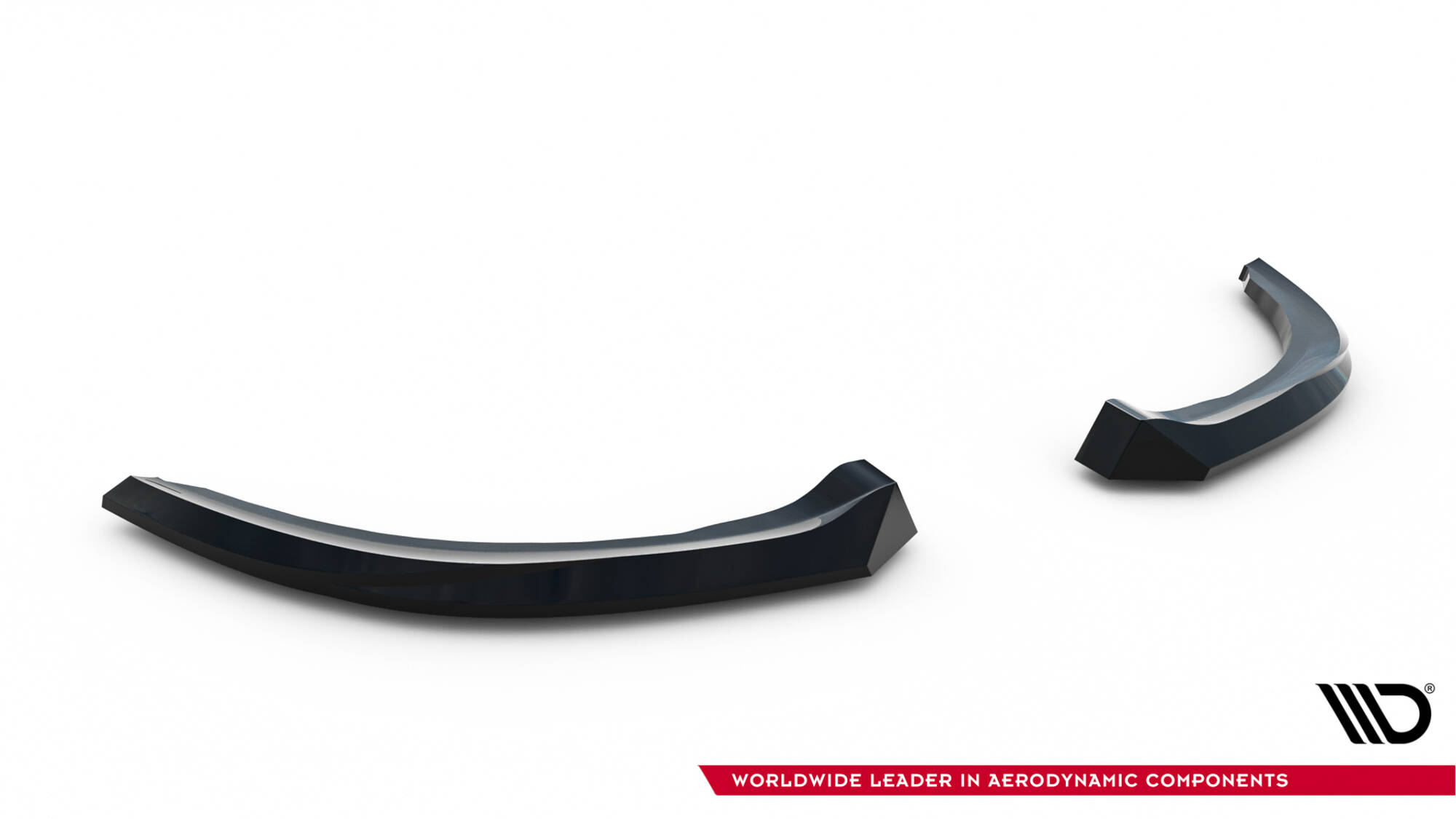 Street Pro Achterzij Spoilers Ford Focus ST MK3 Facelift Maxton Glanzend zwart