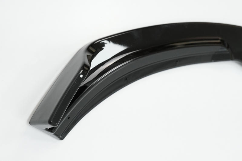Voorspoiler VW Polo MK6 AW 2G Glans Zwart