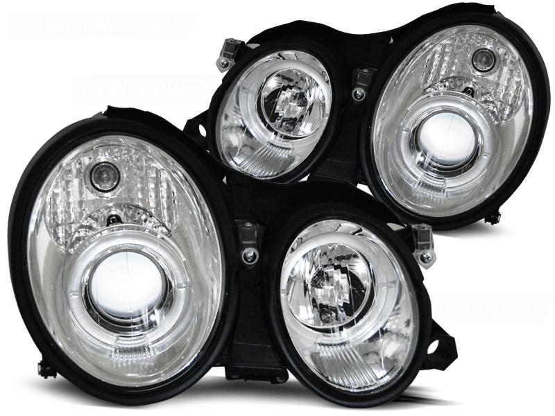 Headlights Mercedes W208 chome 97-02