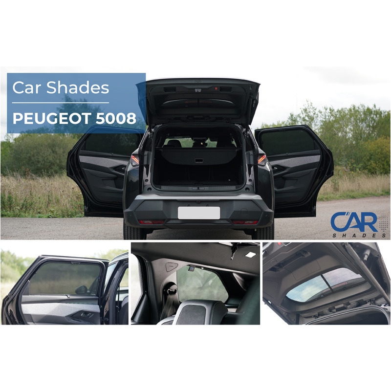 Set Car Shades  Peugeot 5008 III 2024- (6-delig)