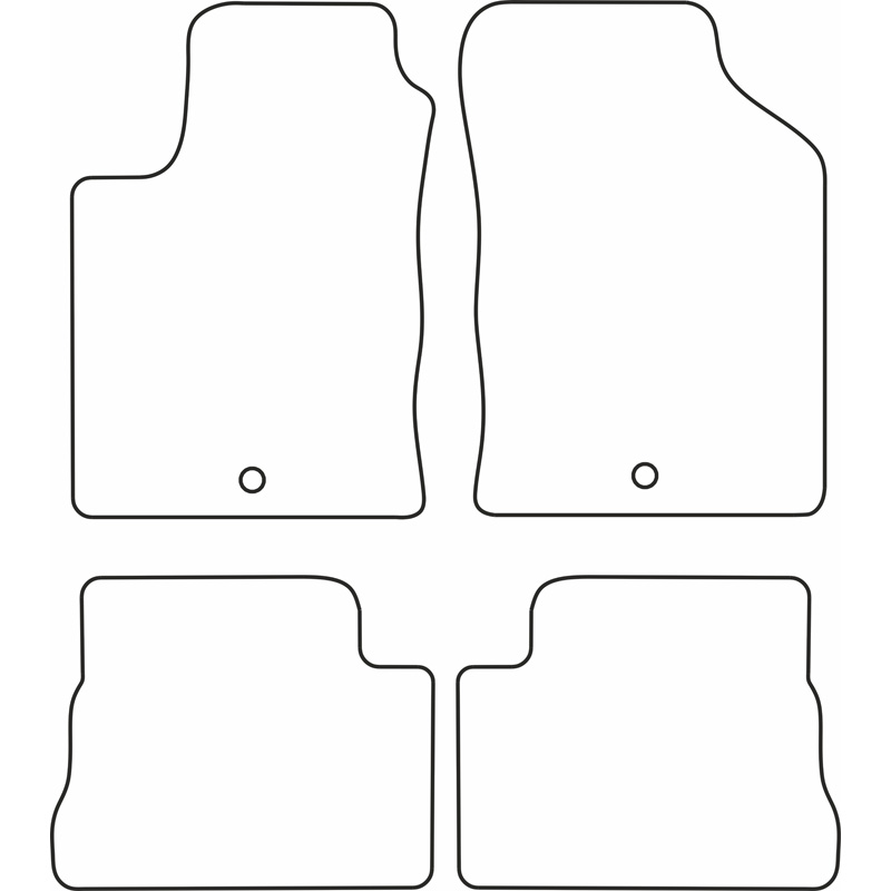 Automatten Hyundai Getz 02-