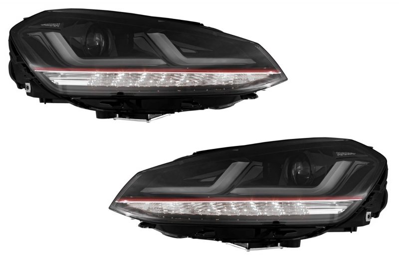 Koplampen VW Golf VII OSRAM FULL LED GTI (for Xenon and Halo DRL)