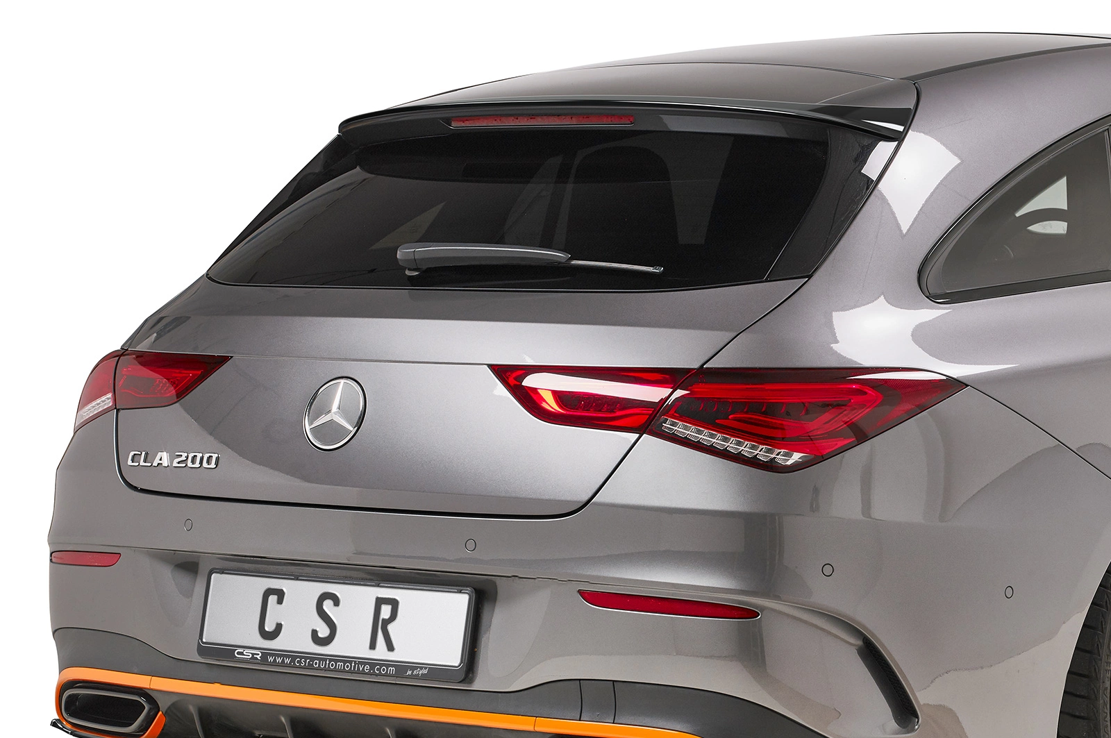 Achterspoiler Achterspoiler Mercedes‑Benz CLA Shooting Brake (X118) Glans Zwart CSR