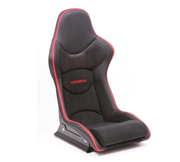 Cobra Nogaro Street Carbon Black Amalfi/Red Dinamica centre