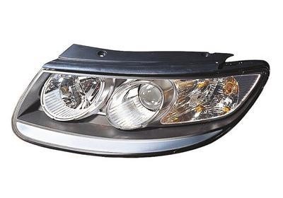 koplamp, H7+H1, elektr verstelb, links Hyundai Santa Fé, 2006-20