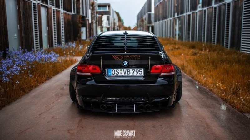 BMW M3 E92 achterruit Louver