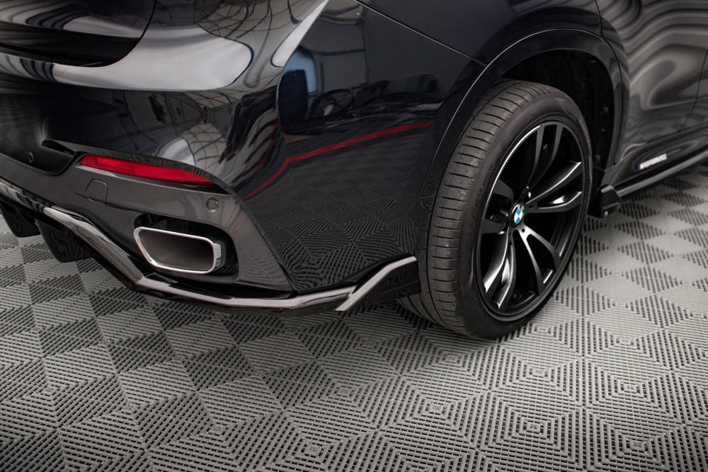 Diffuser BMW X6 M pakket F16 Maxton Glans Zwart