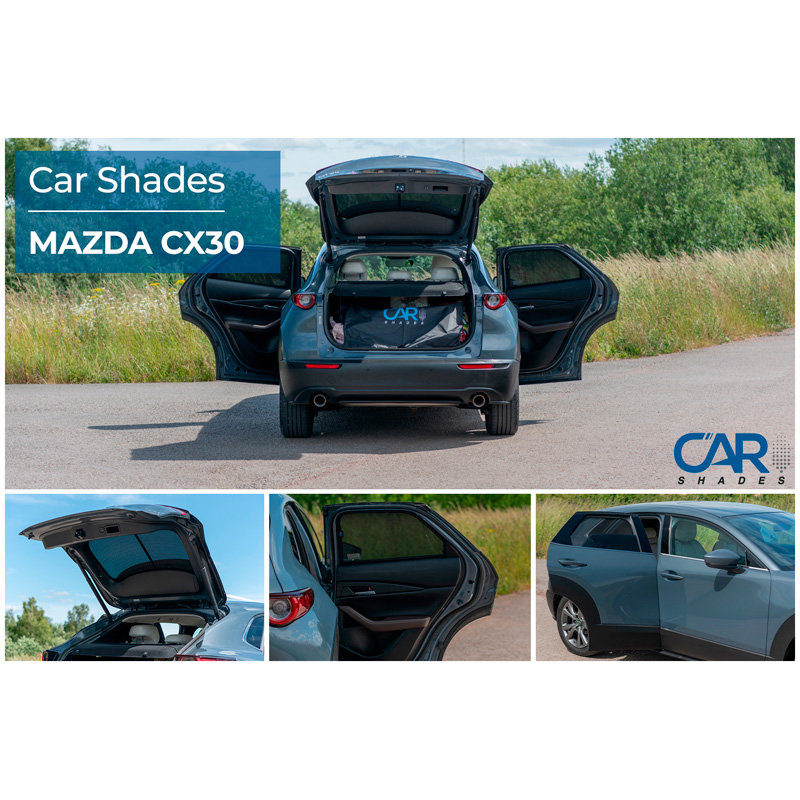 Set Car Shades  Mazda CX-30 5 deurs 2020- (6-delig)