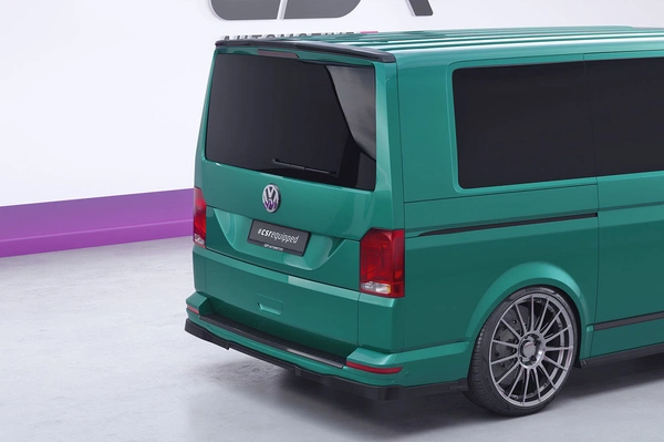 Bumperbeschermer Volkswagen T6/T6.1 (Mat Zwart)