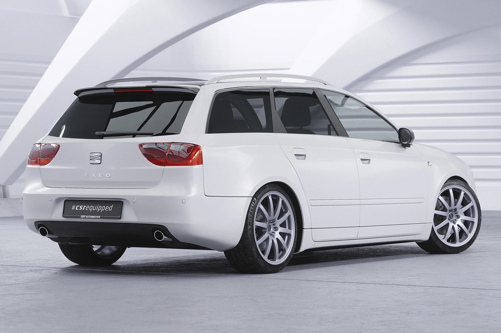 Achterspoiler Seat Exeo 3R ST Glans Zwart – CSR Automotive – 2009–2011