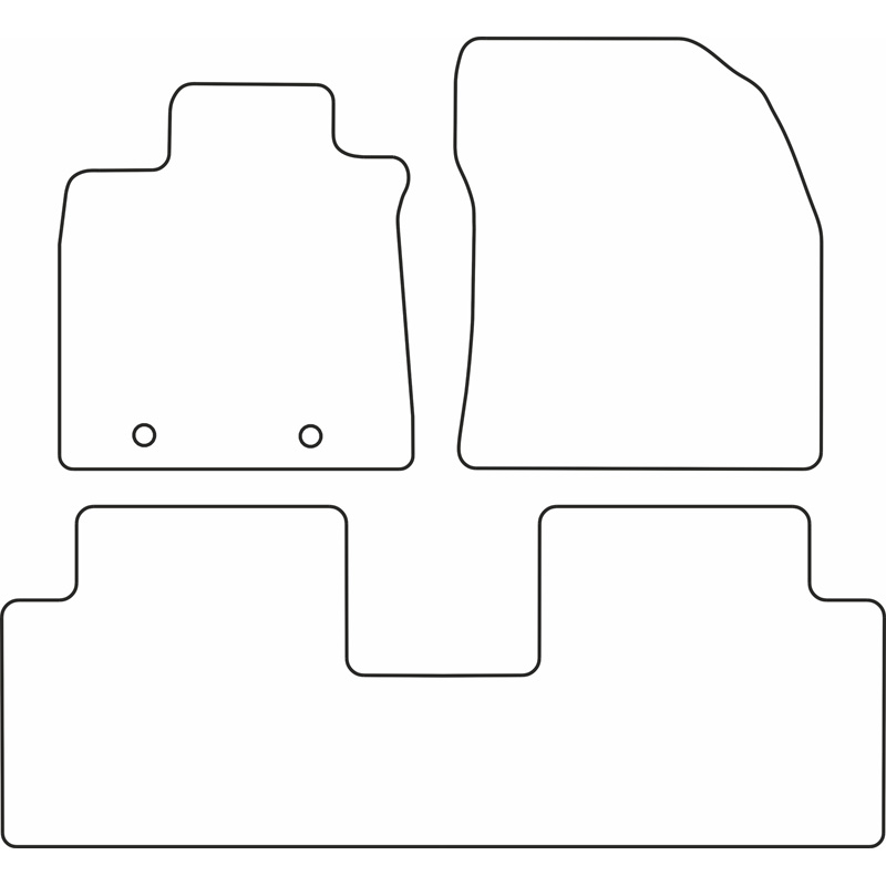 Automatten Toyota Avensis 09-