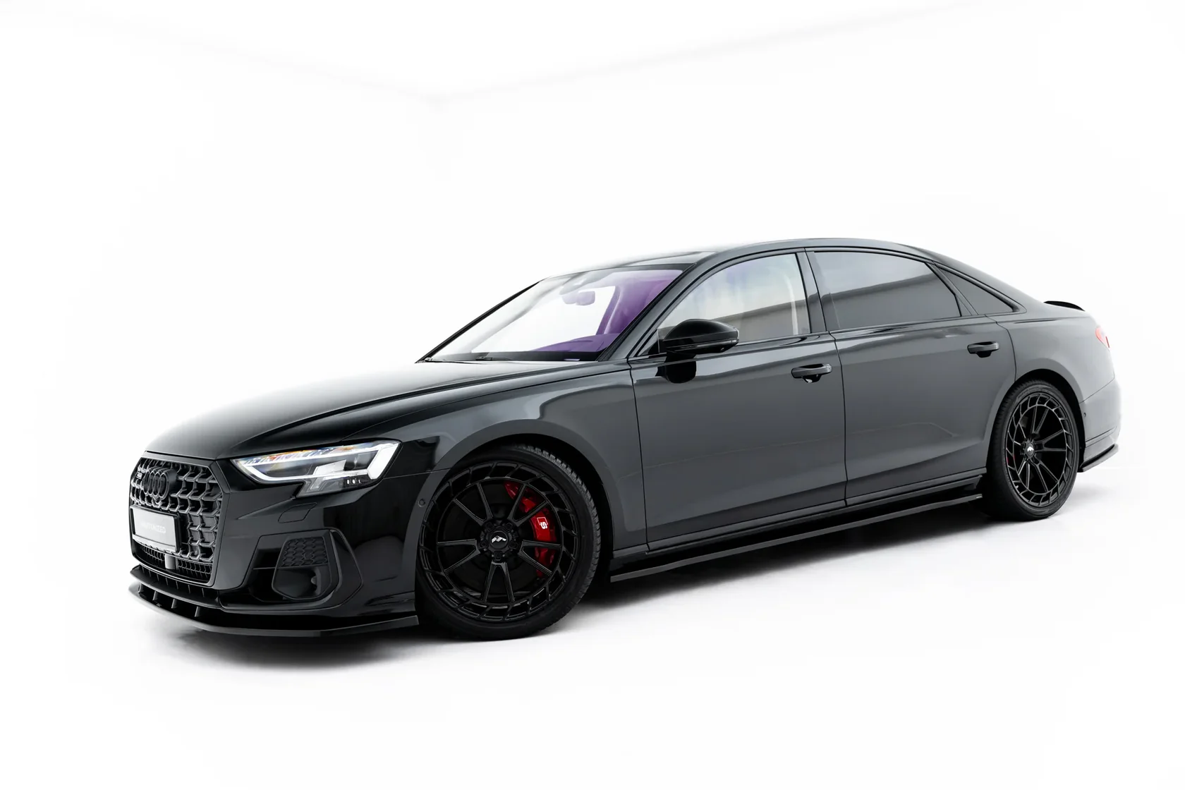 Zijskirts Audi A8 S-Line Long D5 Facelift