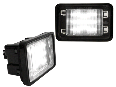 LED Licenceplateplaat lightning Mercedes Benz GLK-klasse X204 07+