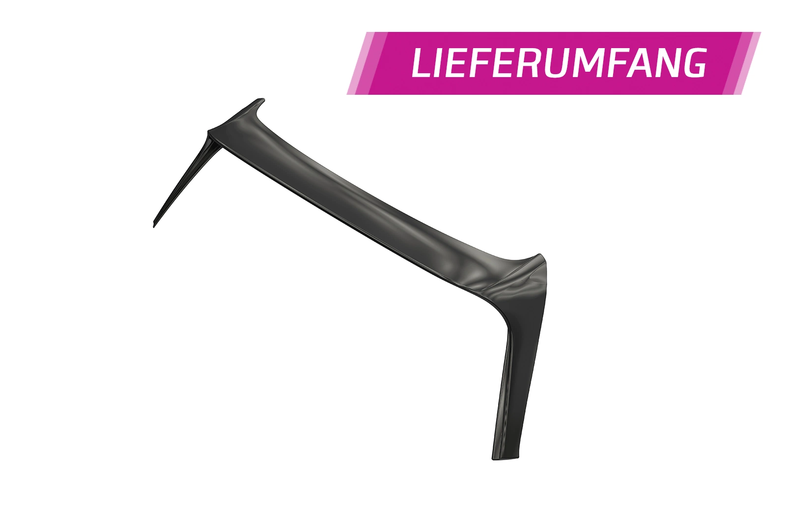 Achterspoiler VW Golf 7 (Typ AU) glans zwart 2012–2021