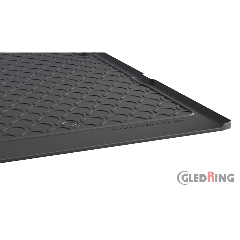 Rubbasol (Rubber) Kofferbakmat  Peugeot 5008 (5 & 7 Personen) 2017-