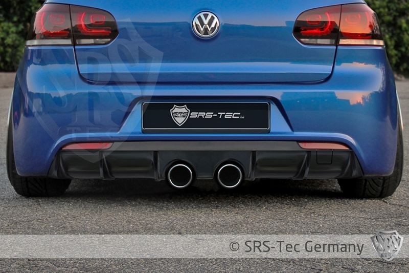 Rear Diffuser VW Golf VI R20/R