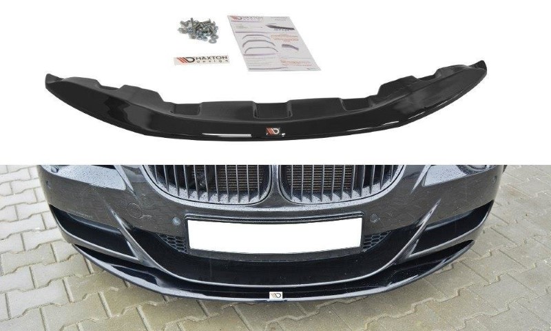 Voorspoiler BMW M6 E63 V.1 Glanzend Zwart