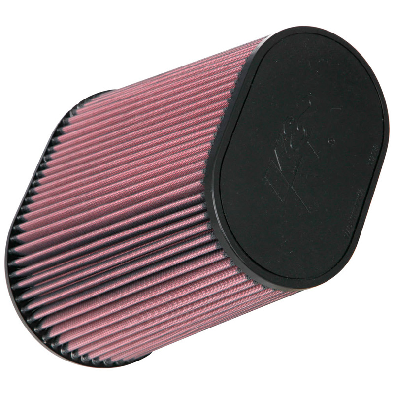 K&N Universeel Luchtfilter Ovaal/Konisch 114mm aansluiting, 235mm x 159mm onder, 178mm x 114mm top, 254mm hoogte (RU-1024)