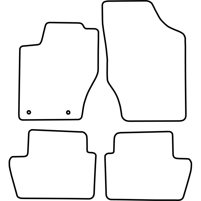 Automatten Citroen C4 04-