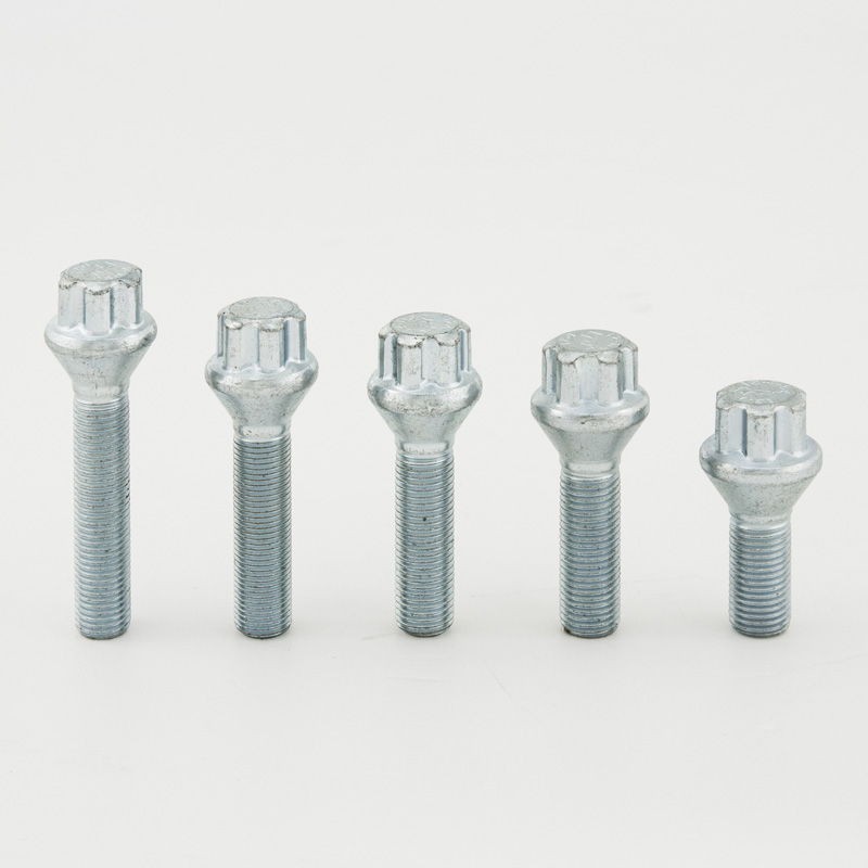 Lange wielbout - M12x1.5mm - Konisch - Lengte 40mm