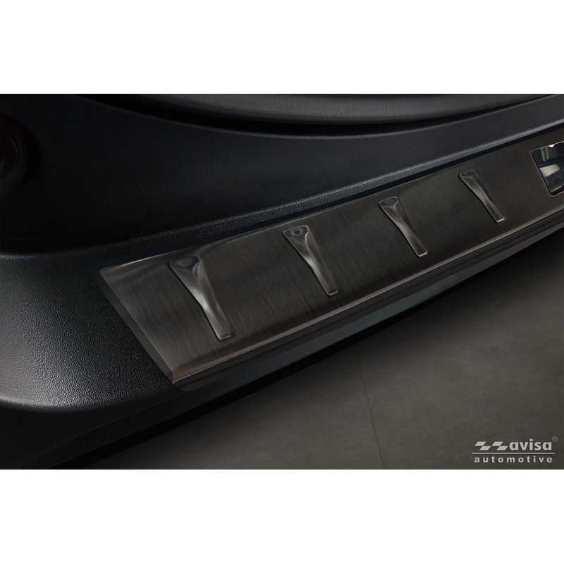 Avisa Zwart RVS Achterbumperprotector  Toyota RAV4 V (XA50) 2018- incl. Plug-in-Hybrid 'Shadow Premium'