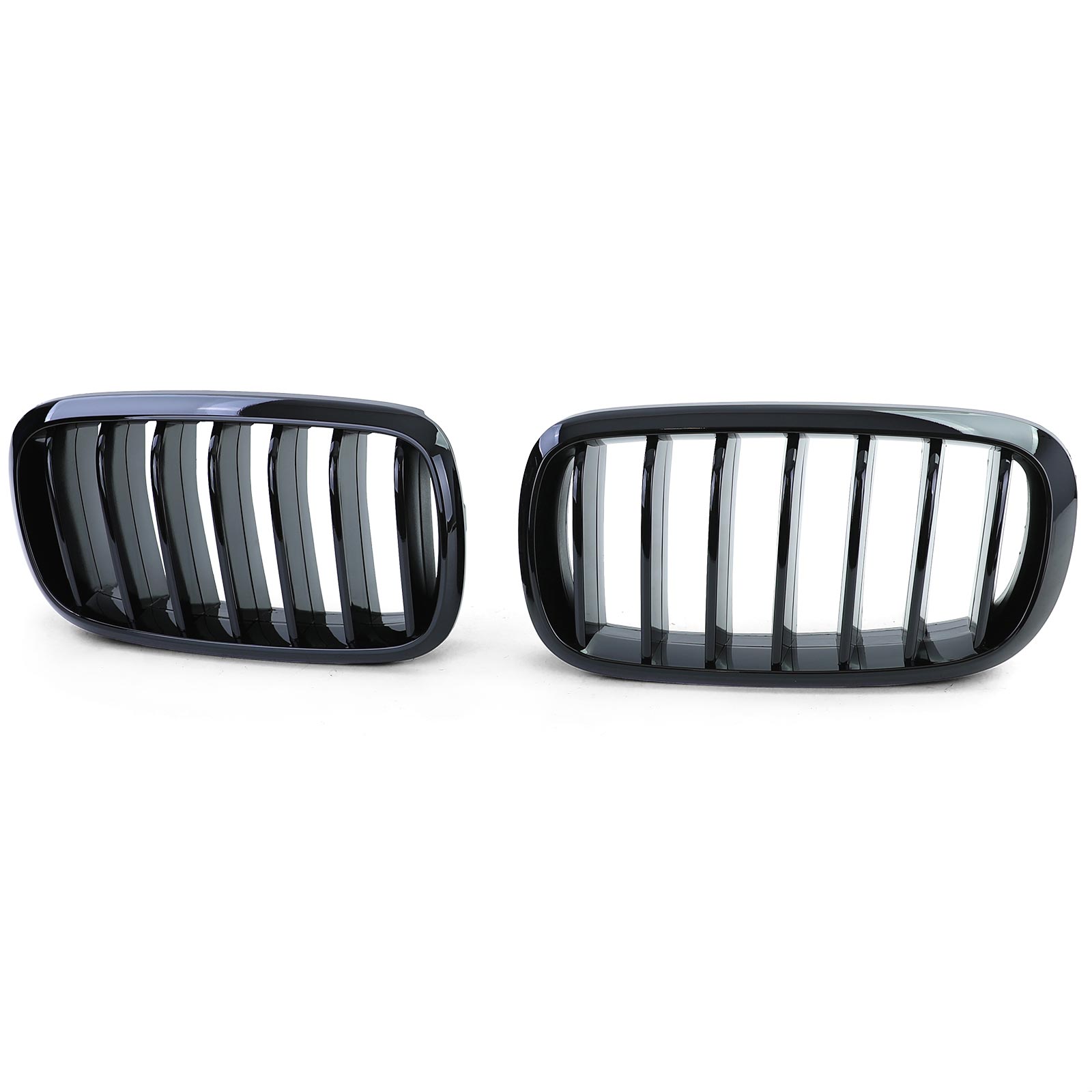 Grills BMW X5 F15 X6 F16 2013-2018 Glans Zwart