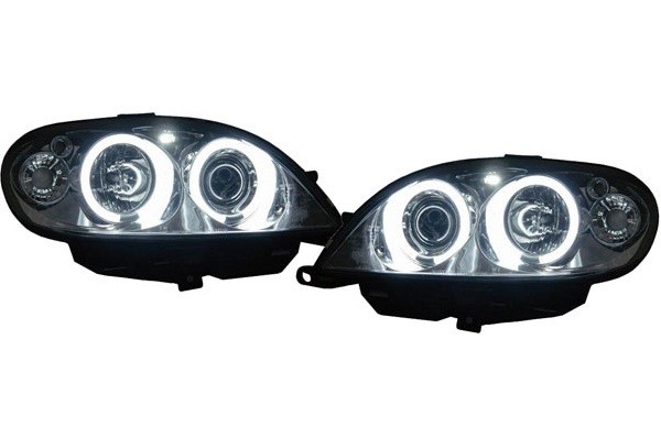 Faros Citroen Saxo 00-04 Angel Eyes Ice CCFL