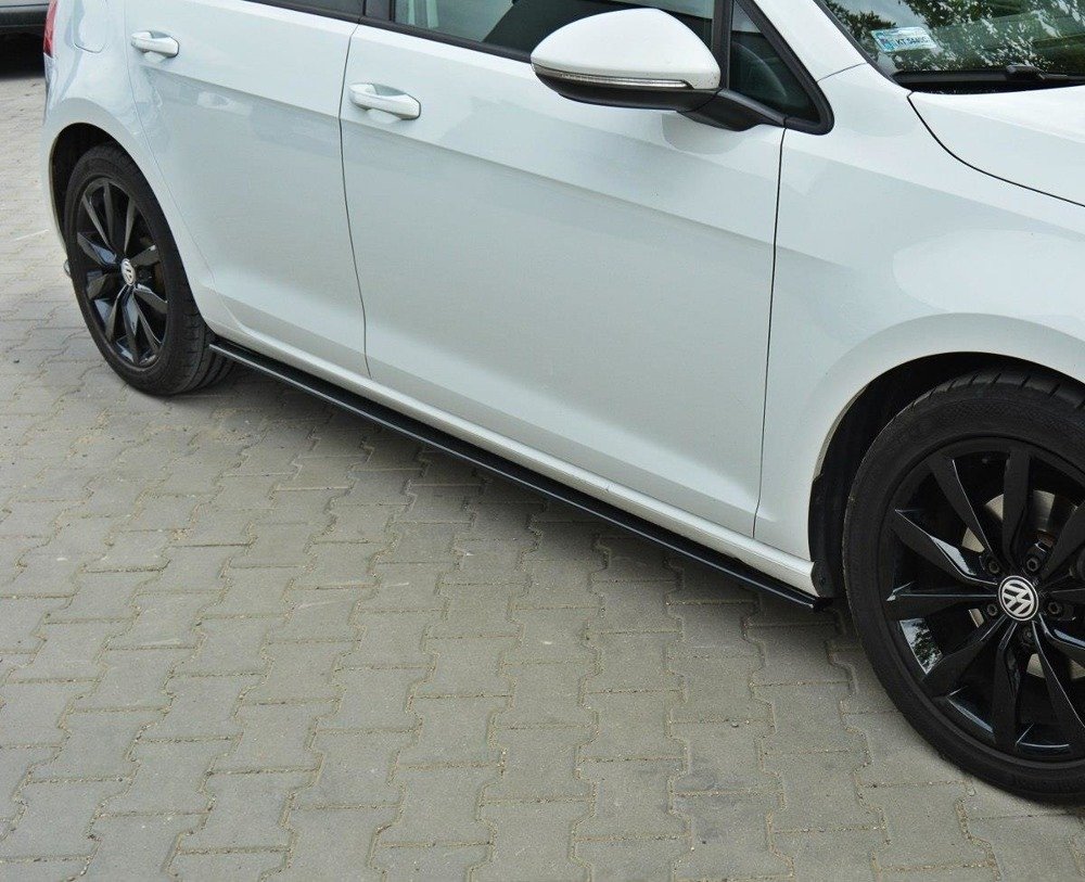 Zijskirts Diffusers VW Golf 7 Glans Zwart
