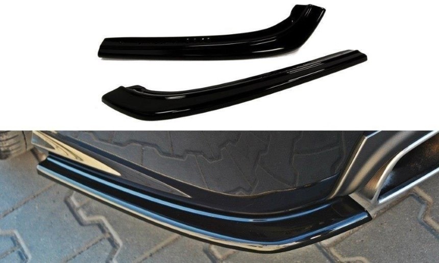 Achterzijde skirts Saab Turbo X Maxton Design glans zwart