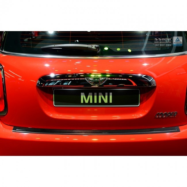RVS Achterbumperprotector 'Deluxe' Mini One/Cooper F56 3-deurs 3