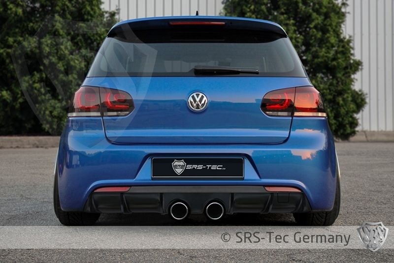 Rear Diffuser VW Golf VI R20/R