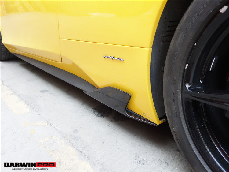 Ferrari 458 Coupe/Spyder Speciale Style Carbon Fiber Side Skirts Canards 2010-2015