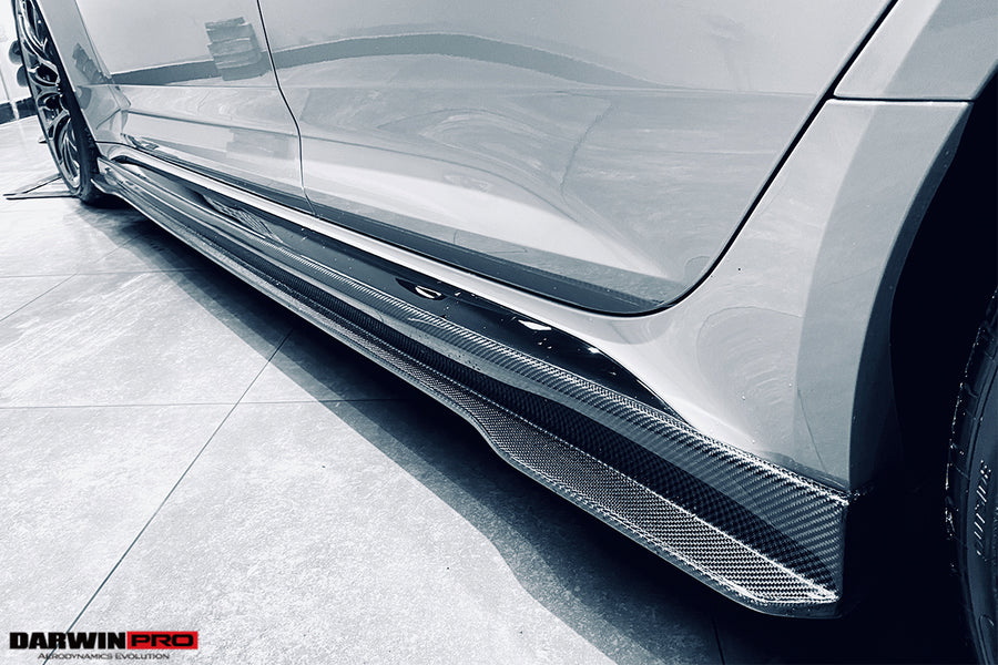 Audi RS4 B9 BKSS Style Carbon Zijskirts 2017-2022