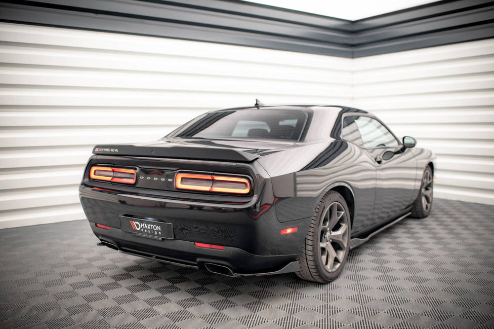Diffuser Dodge Challenger RT MK3 FL Maxton Glanzend Zwart