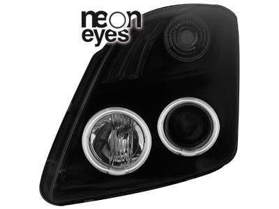 Faros Suzuki Swift Angel Eyes CCFL Black