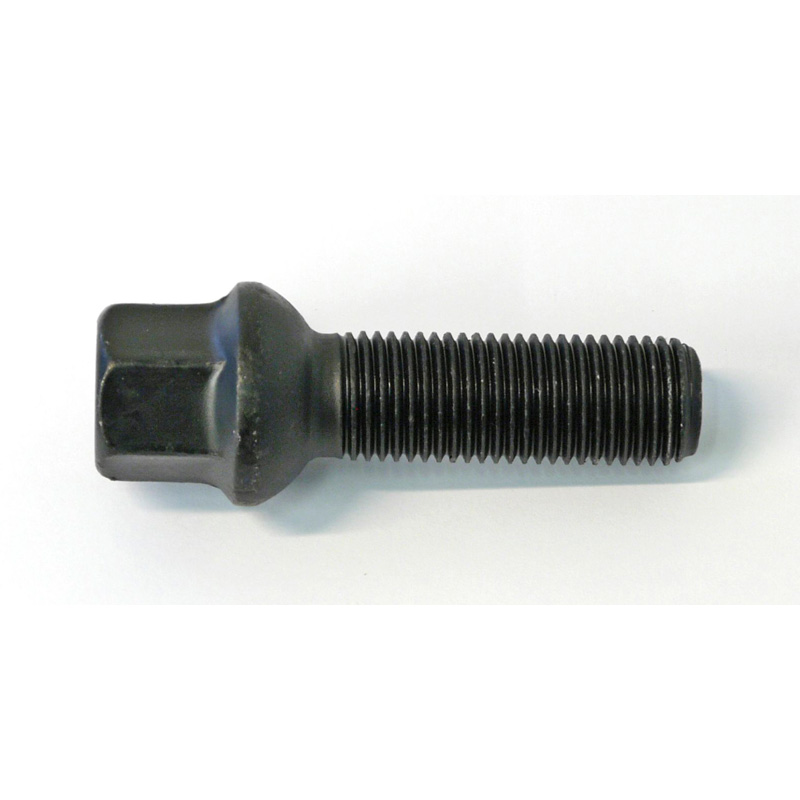 H&R Wheel bolt Round-Head R13 M14x1.5 - Length 43mm  - Black VAG
