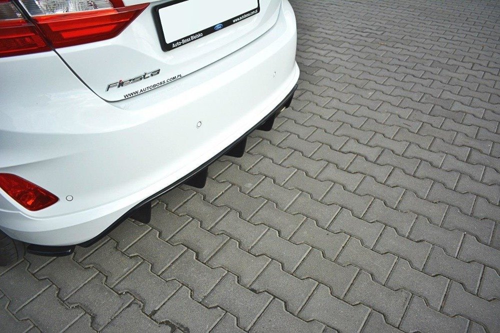 Diffuser Ford Fiesta Mk8 ST-Line Glans Zwart