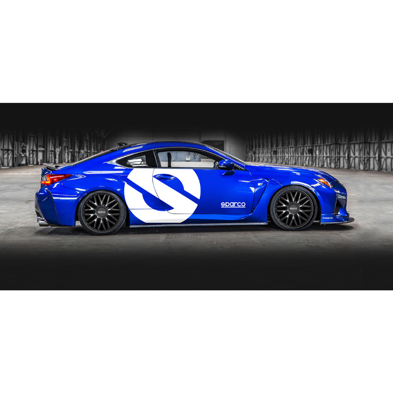 Sparco Wieldoppen Roma - 13-inch - Grijs/Zwart - Set van 4 stuks