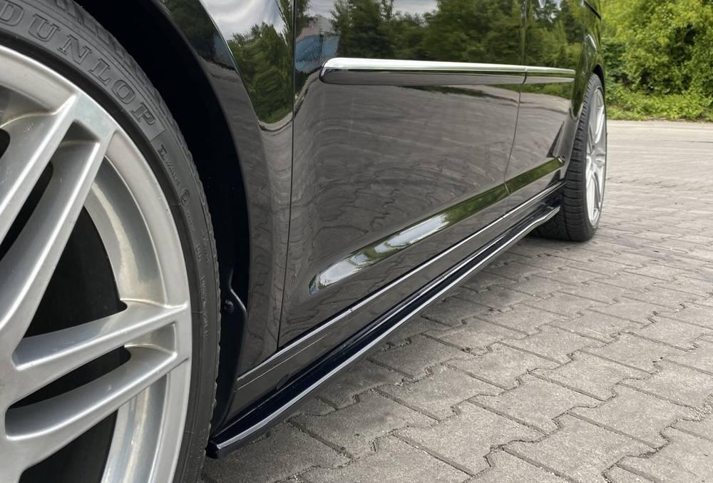 Zijskirts VW Caddy Mk.4 Maxton Glans Zwart