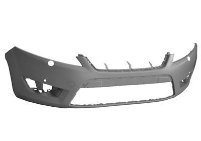 voorbumper, in primer, met mistlampgaten, PDC Ford Mondeo, 2007-