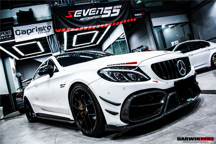 Mercedes Benz W205 C63/S AMG Coupe IMP Style Deels Carbon Fiber Full Body Kit 2015-2018
