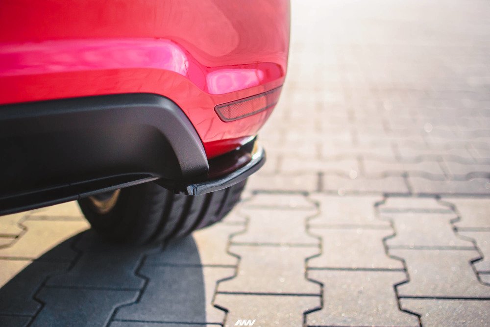 Diffuser VW Polo 5 GTI 6R Glans Zwart