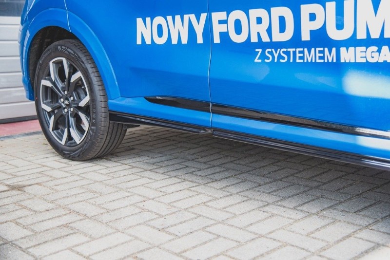 Zijskirts Diffusers Ford Puma ST-Line Glanzend Zwart