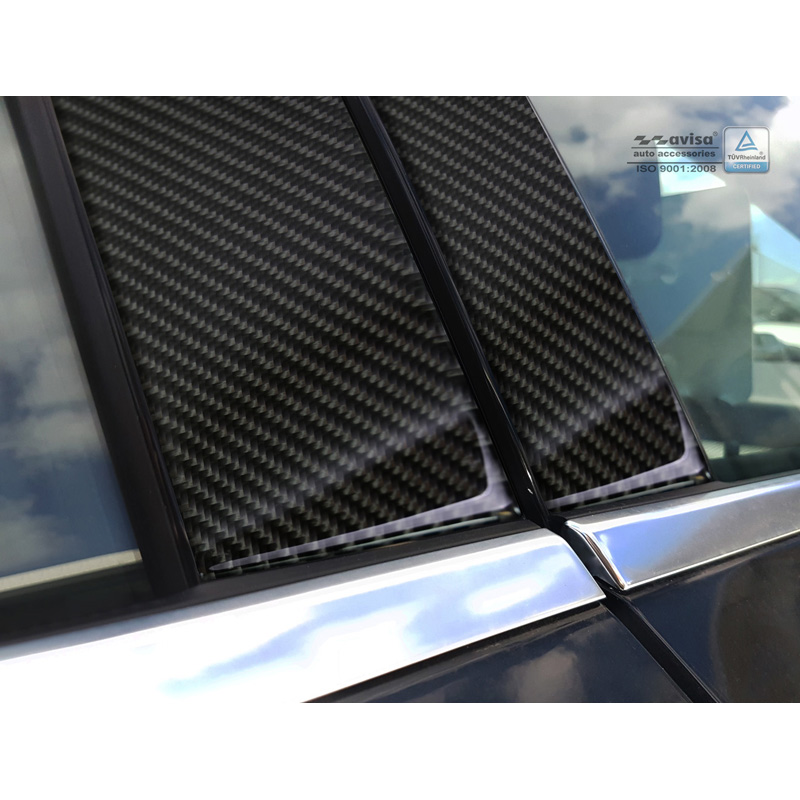 B-Stijl lijsten  Mercedes-Benz A-Klasse W176 2015- Zwart Carbon