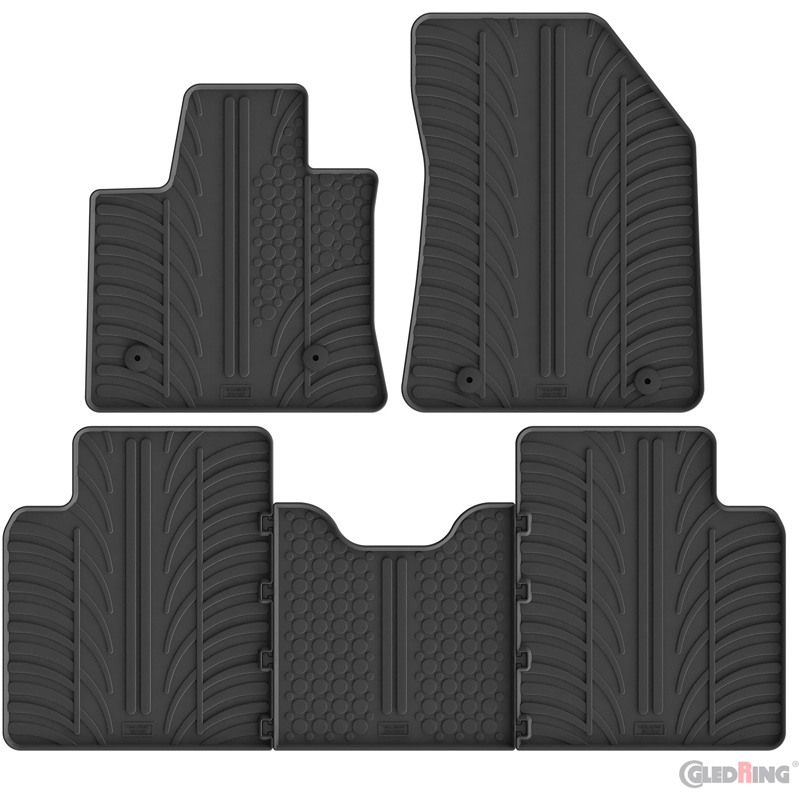 Gledring Rubbermatten  Lynk & Co 02 2024- (T profiel 5-delig)
