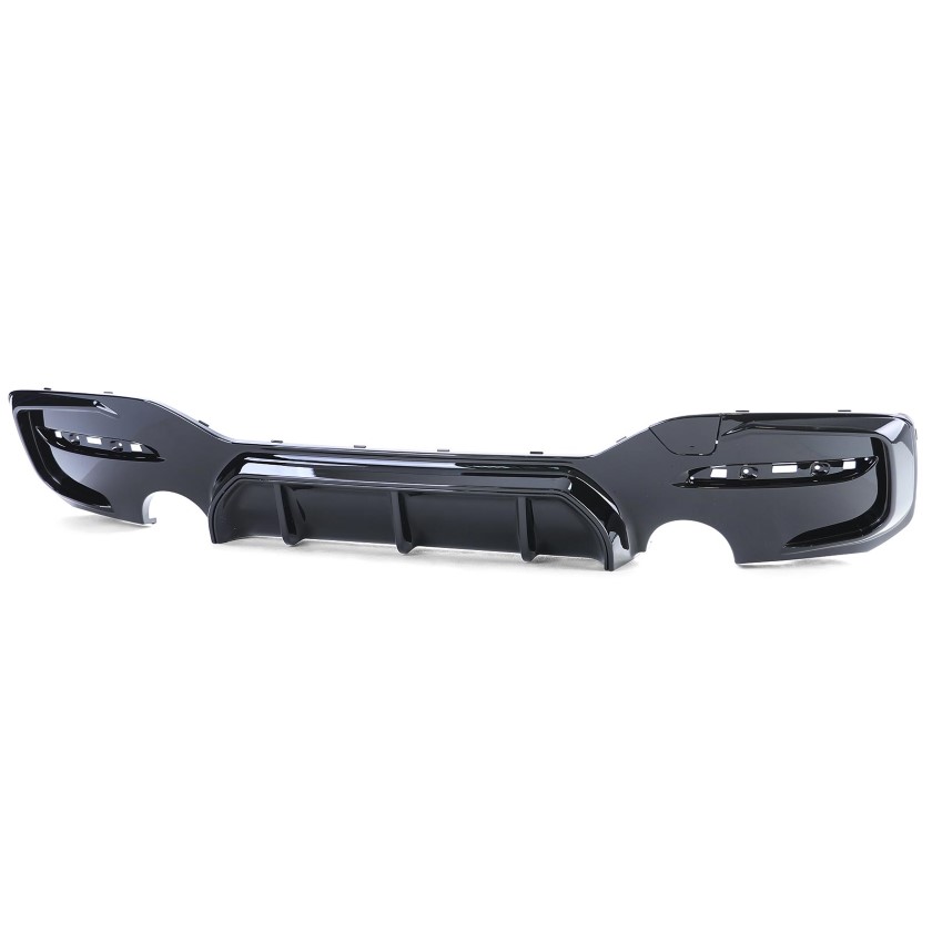 Diffusor BMW 1-Serie F20 / F21 Facelift M-Pakket Glans Zwart