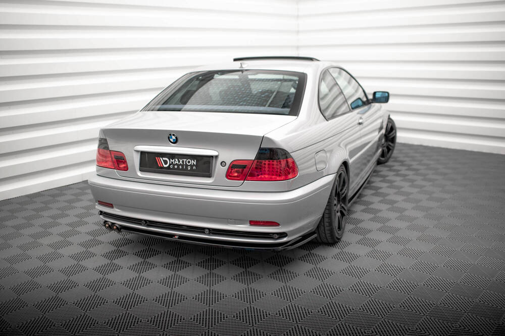 Diffuser BMW 3 Coupe E46 Maxton Glans Zwart