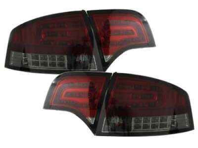 Luces traseras Audi A4, 04-07 LED/LIMOUSINE clear red/black