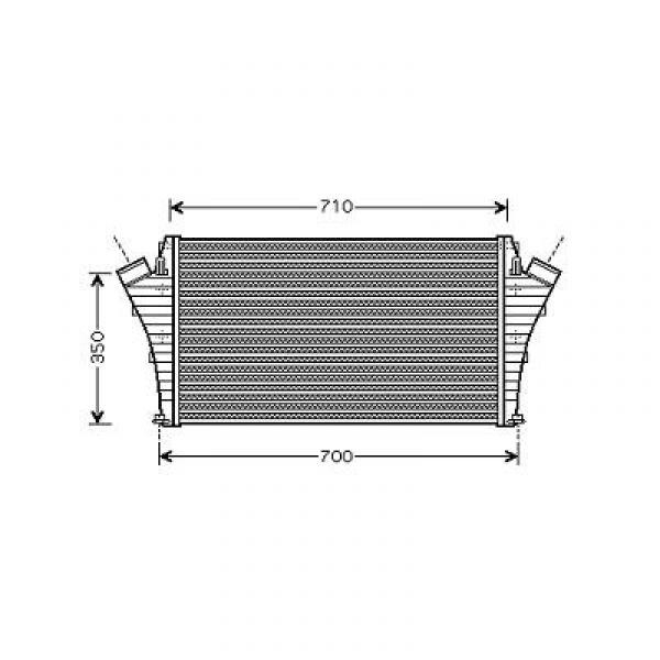 Intercooler VECTRA C 02->> 647x400 2.0/2.2 DTI +/-AC