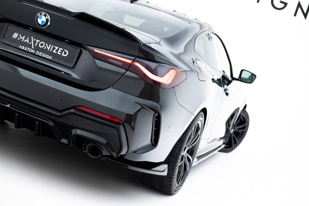 Achterzij Spoilers V.8 BMW 4 M-Pack G22 / G23 / G22 Facelift / G23 Facelift Maxton